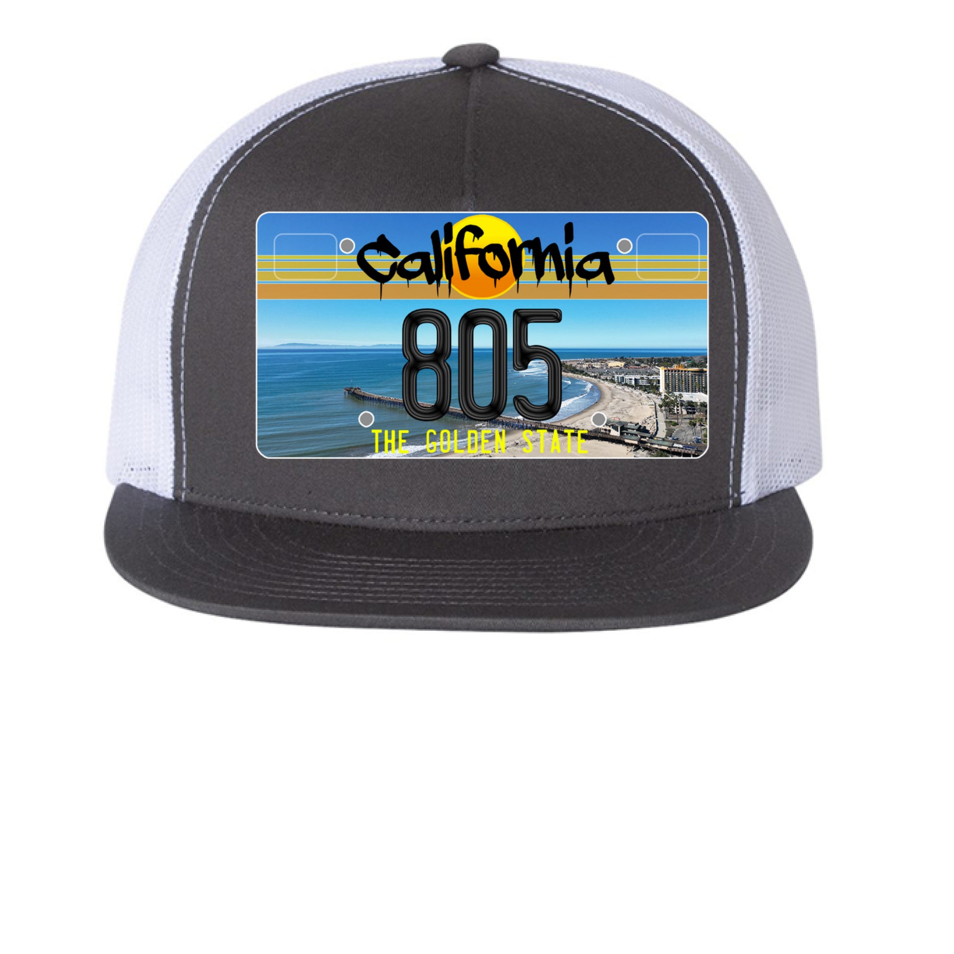 Charcoal/ White - FRONT