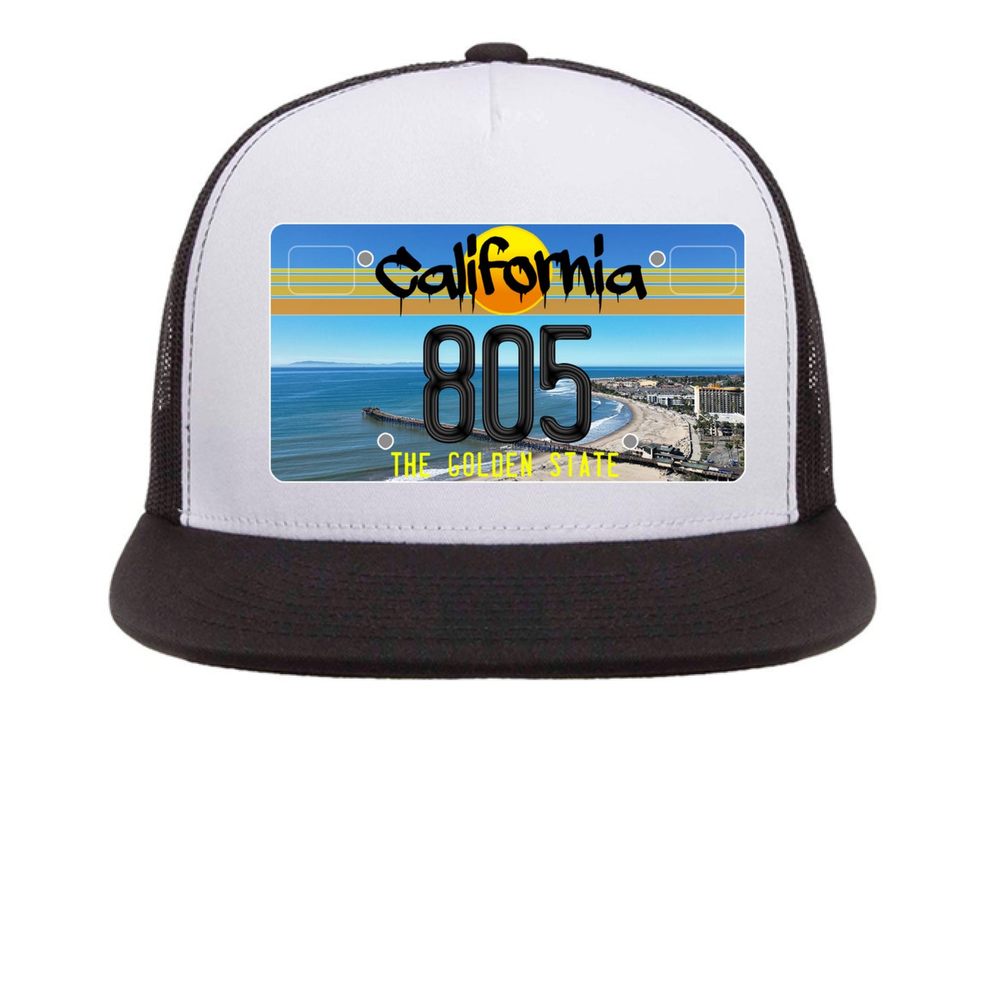 Black/ White/ Black - FRONT