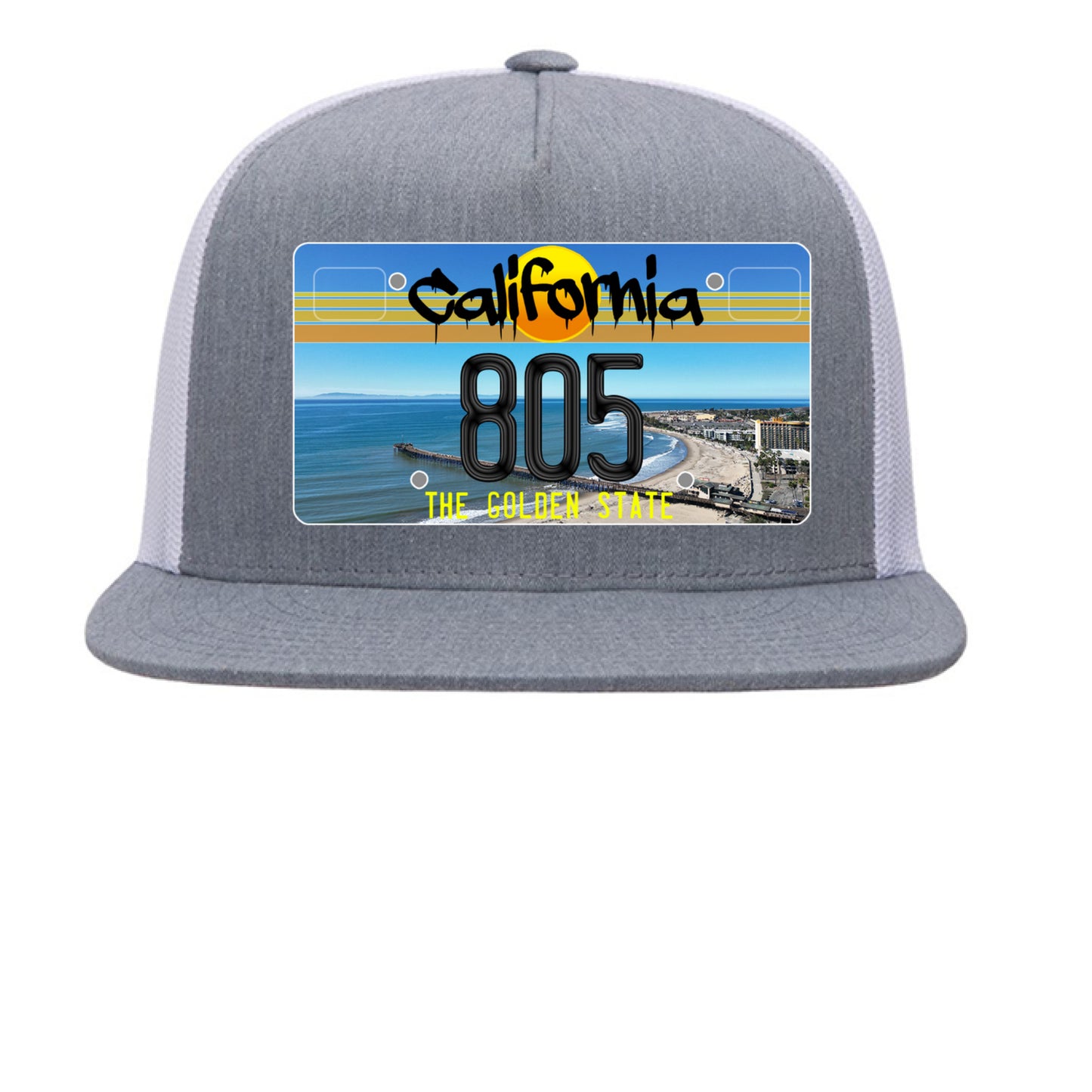 Heather/ White - FRONT