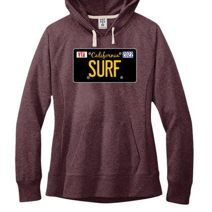 Maroon Heather - FRONT