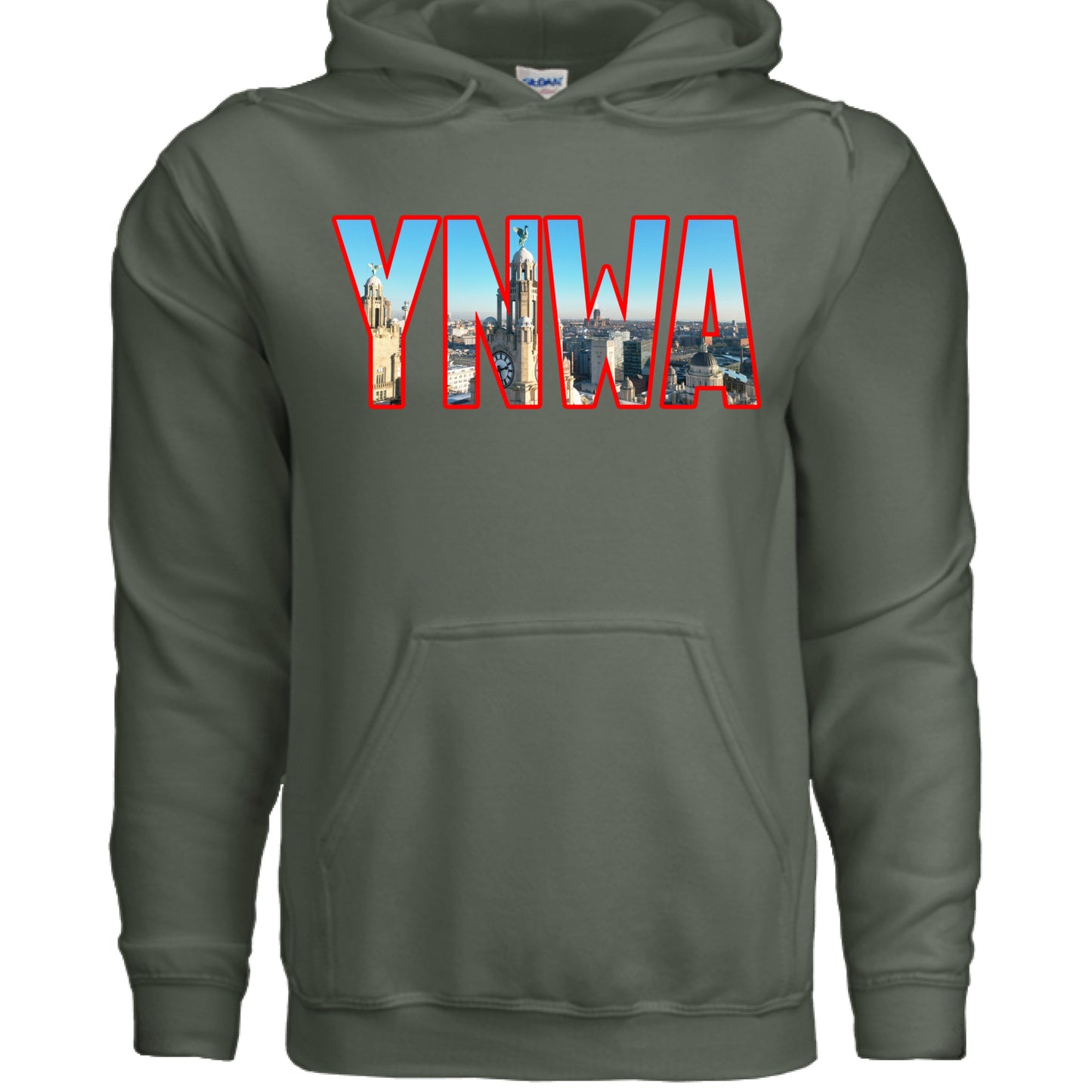 MILITARY GREEN - FRONT