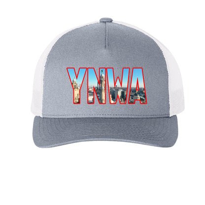 Heather/ White - FRONT