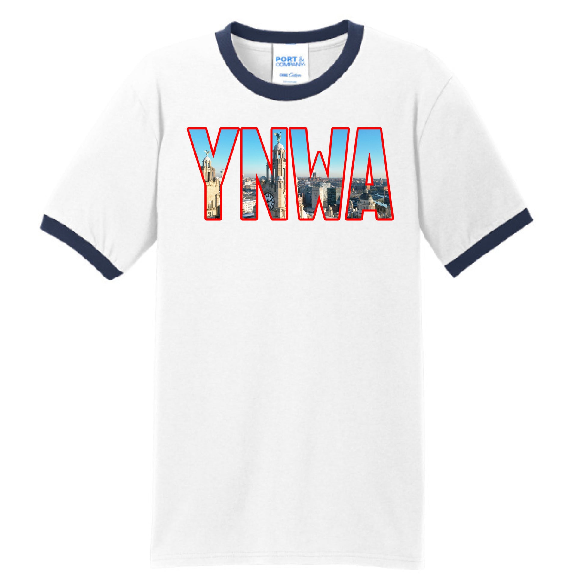 White/Navy - FRONT