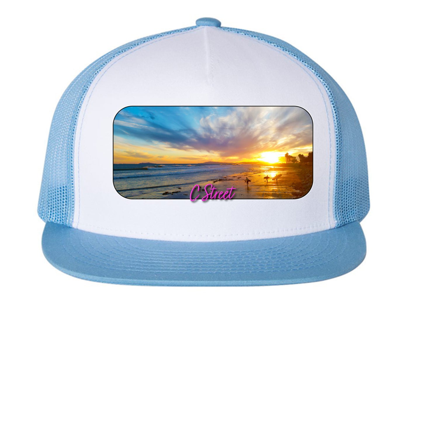 Carolina Blue/ White/ Caroline Blue - FRONT