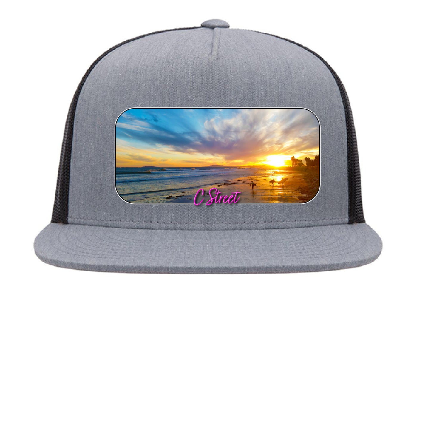 Heather/ Black - FRONT