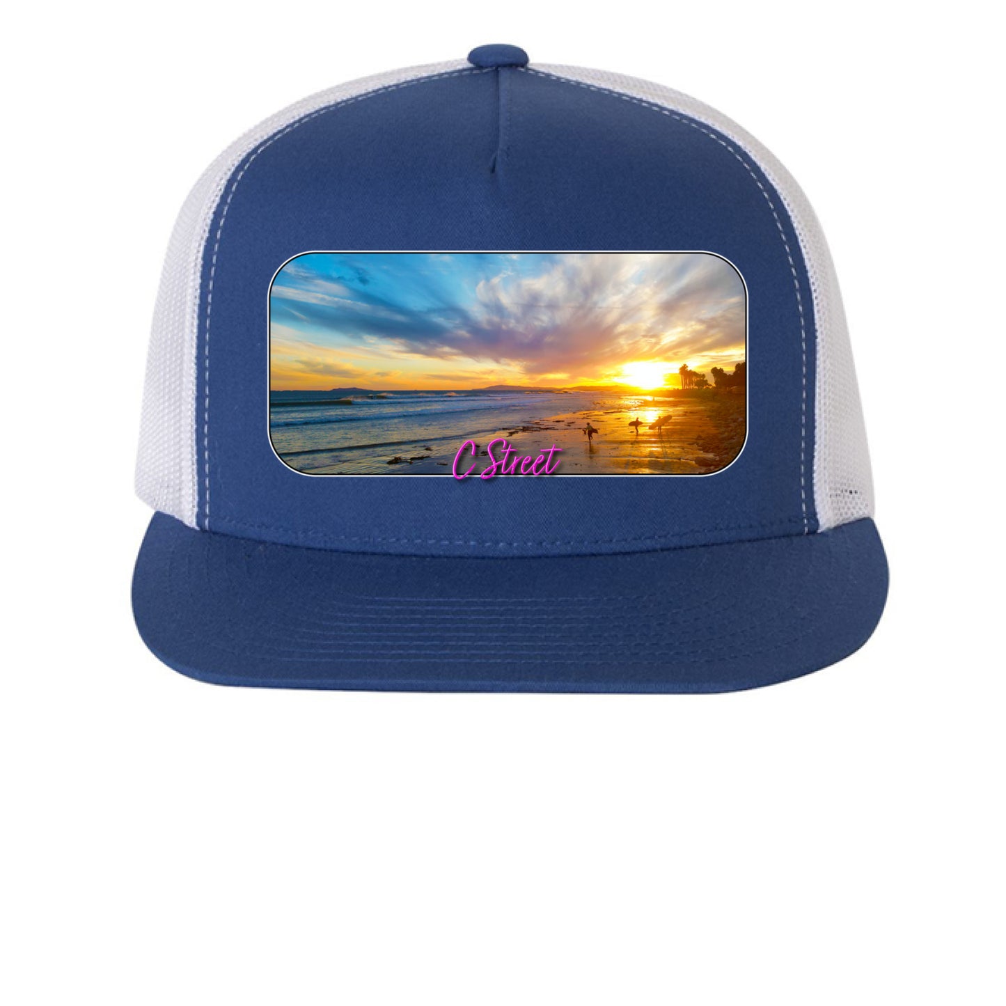 Royal/ White - FRONT