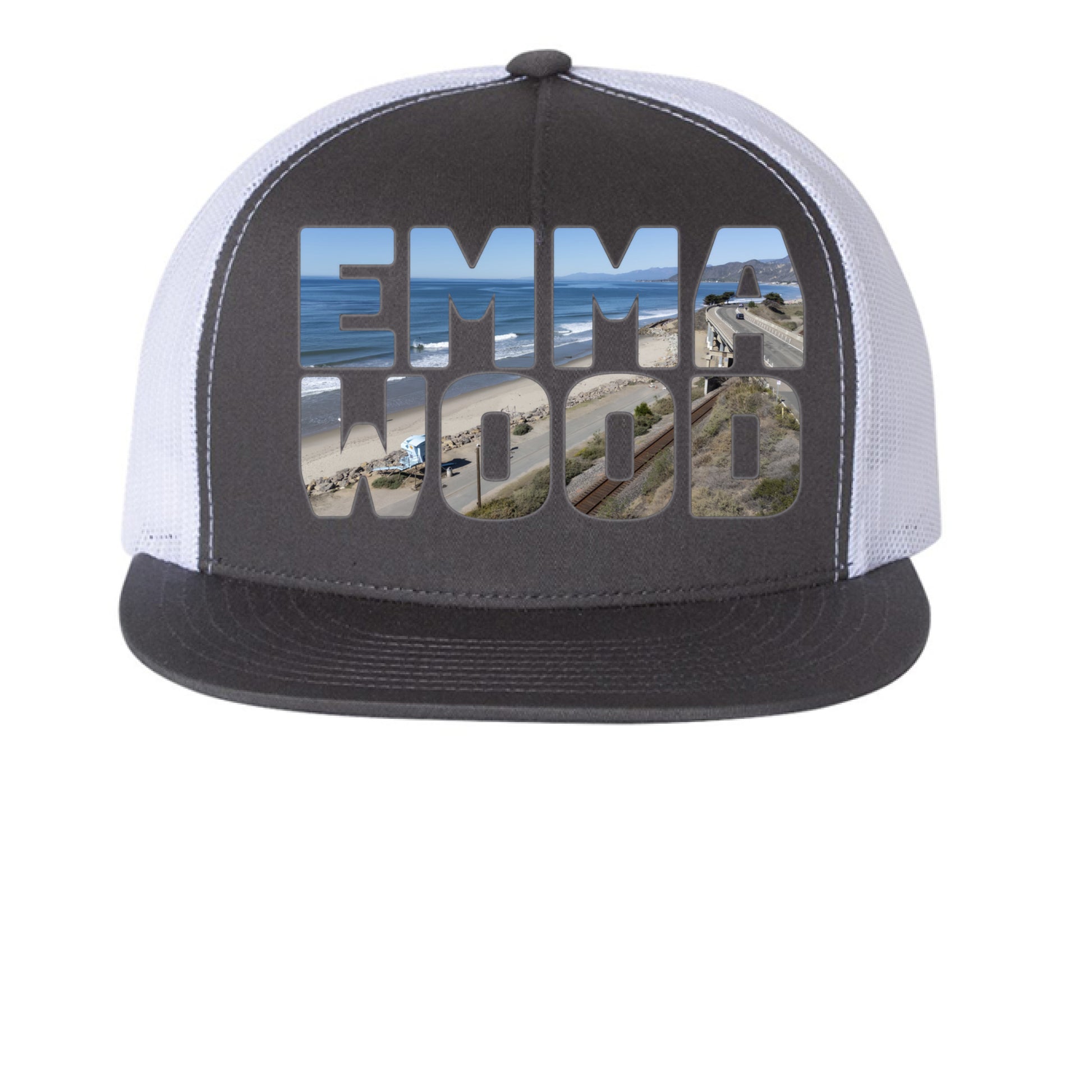 Charcoal/ White - FRONT