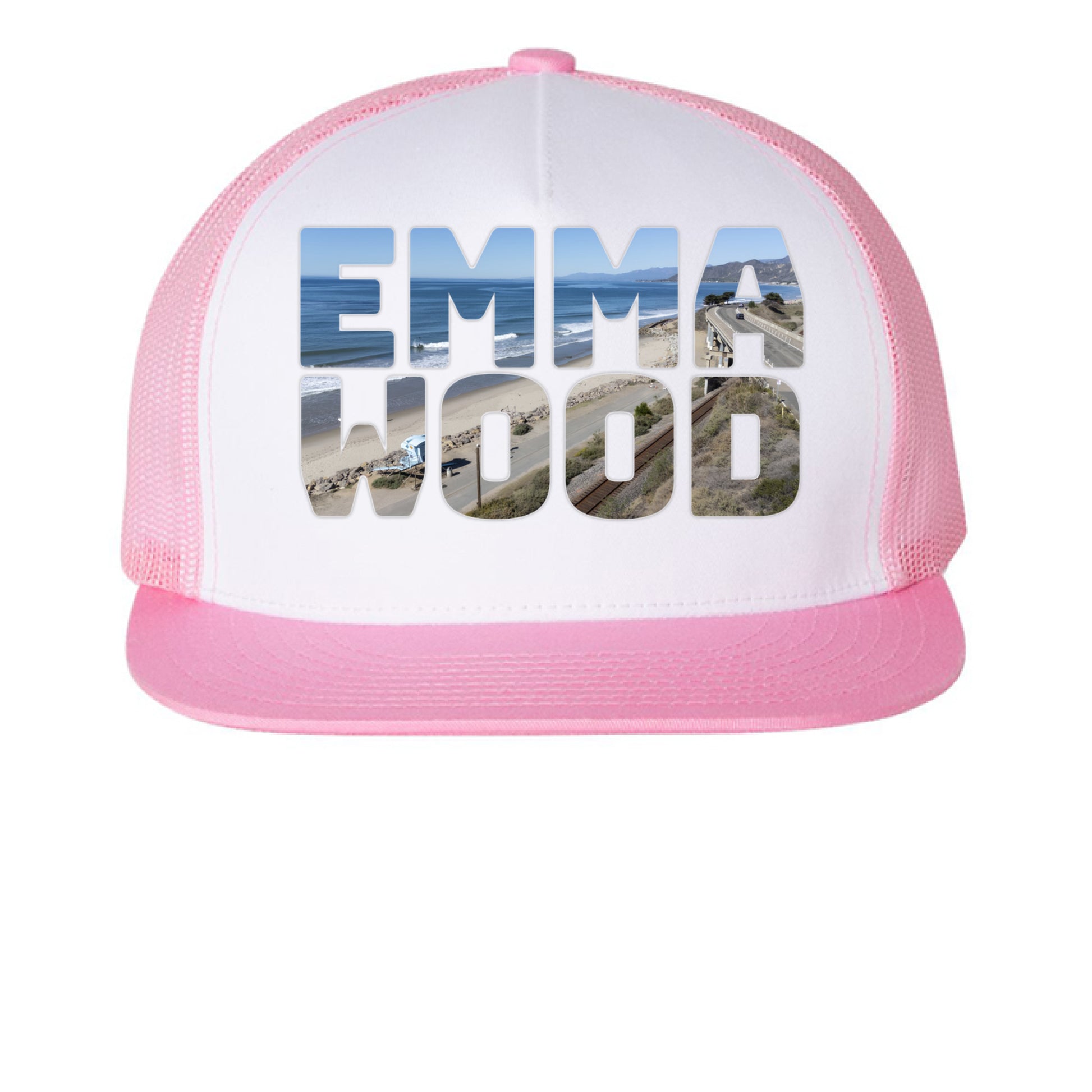 Pink/ White/ Pink - FRONT