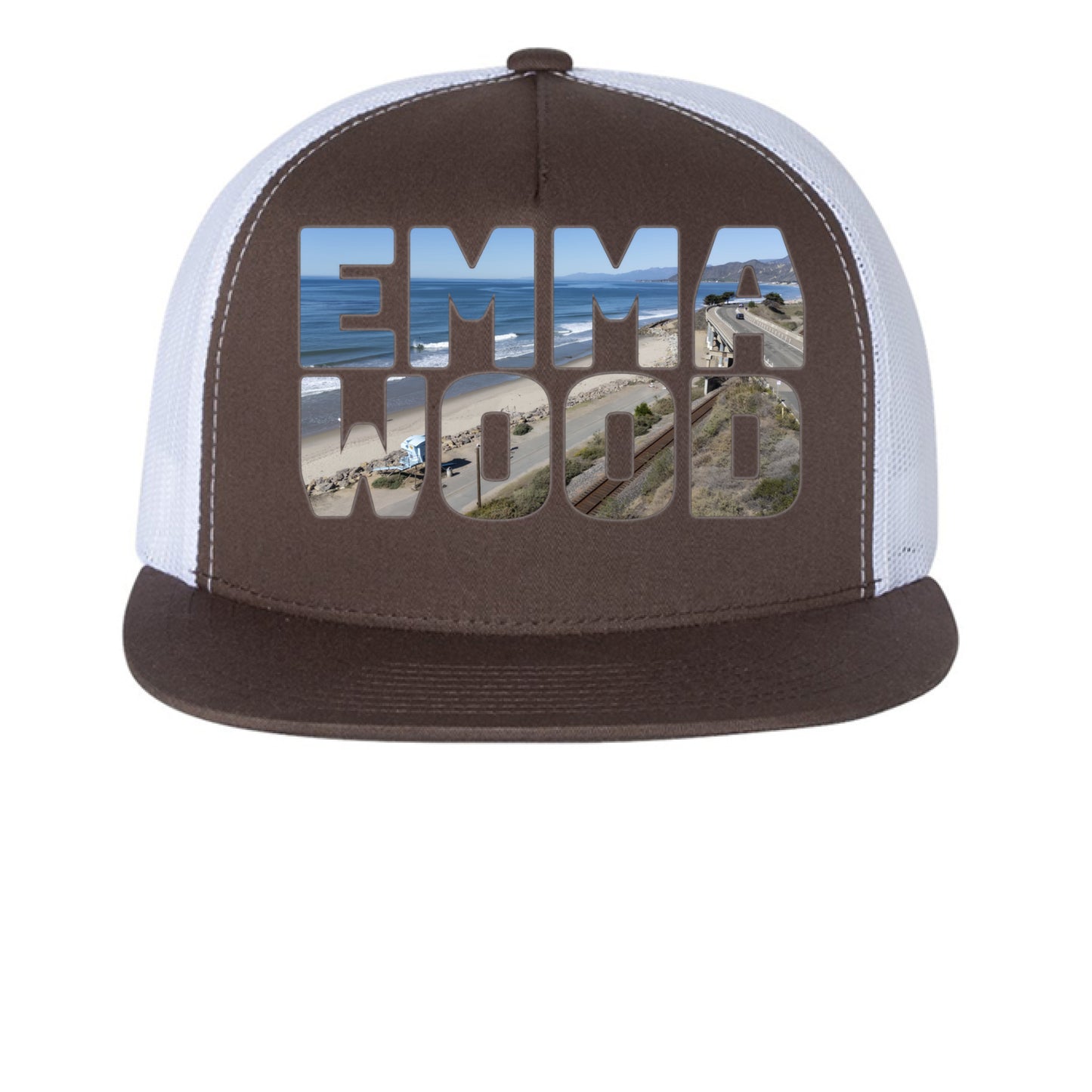 Brown/ White - FRONT