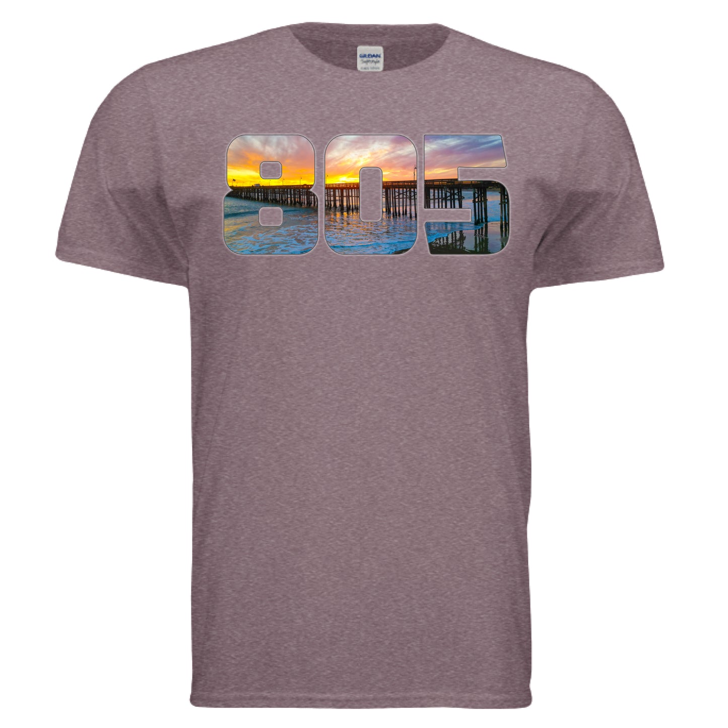 HEATHER MAROON - FRONT