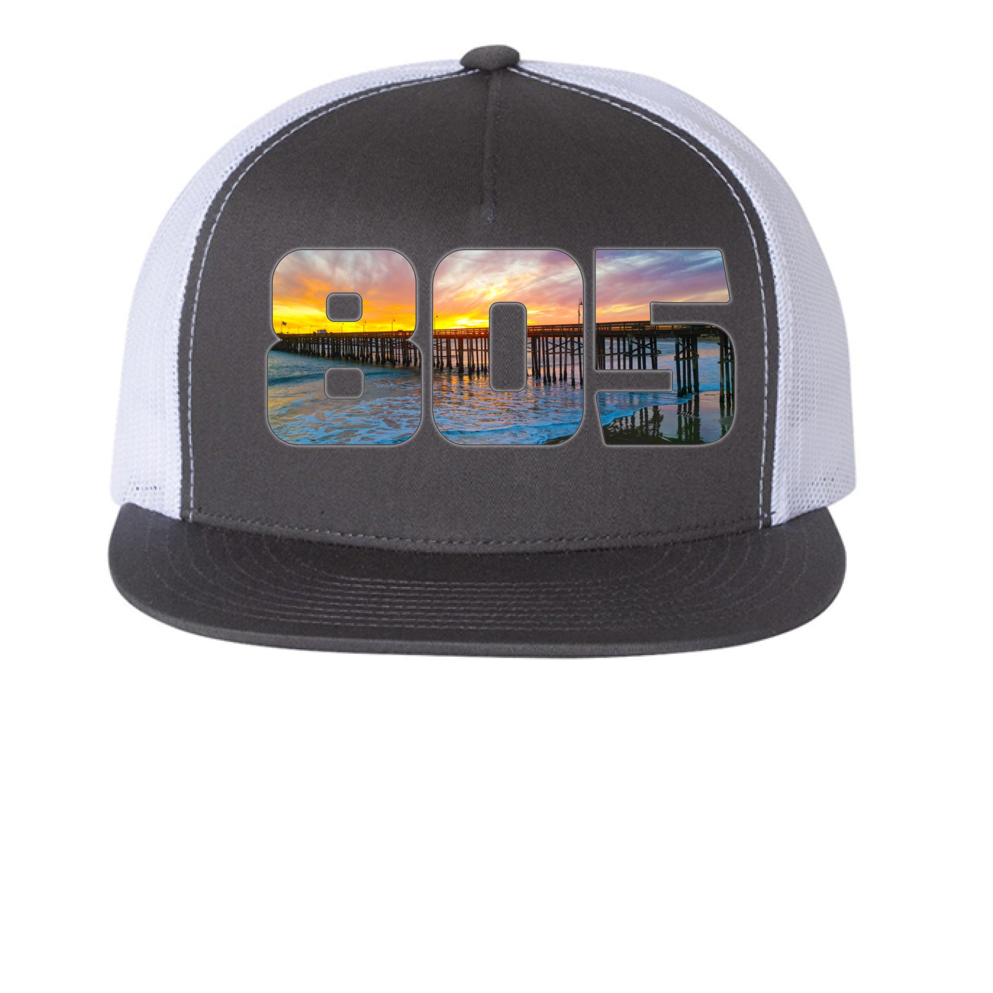 Charcoal/ White - FRONT