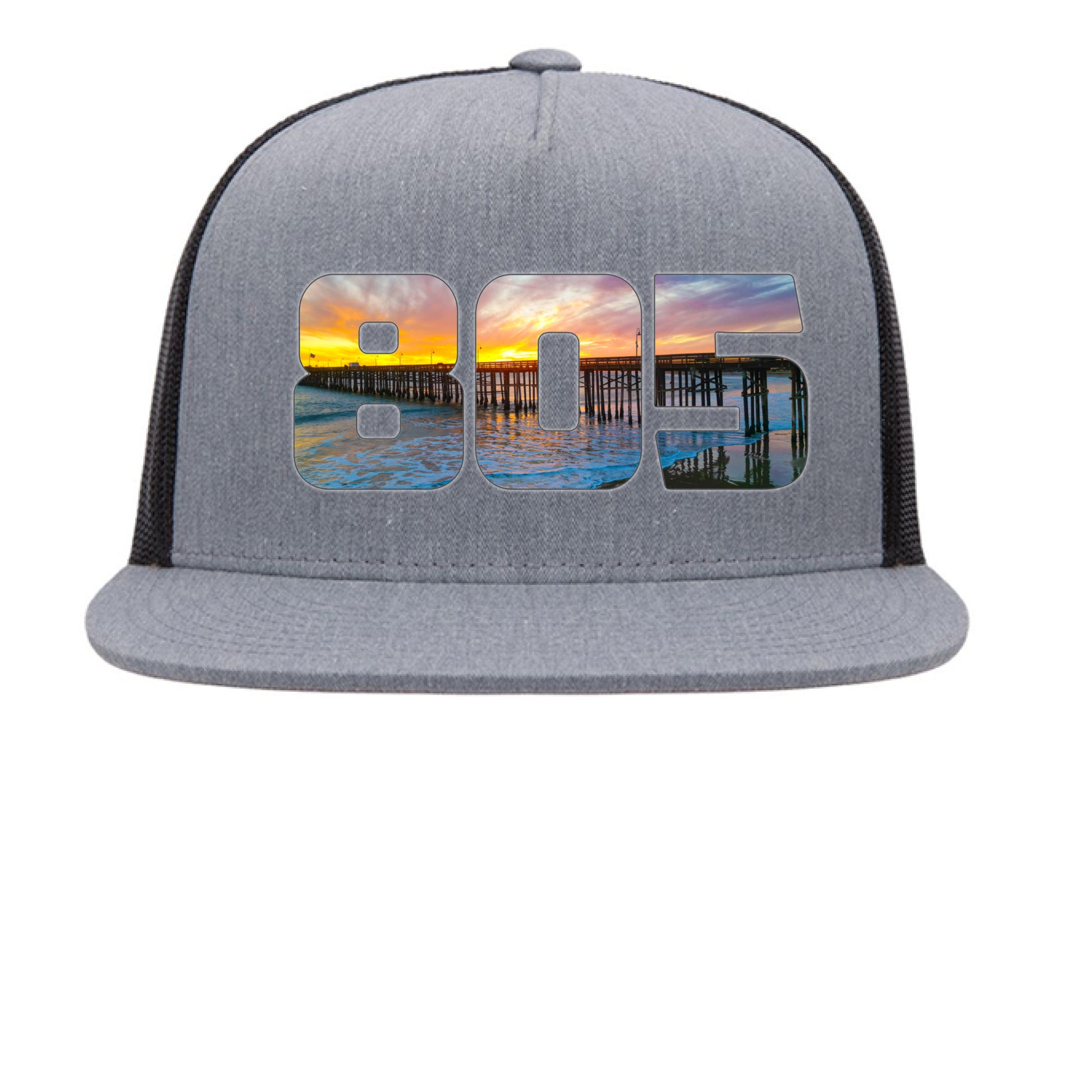 Heather/ Black - FRONT