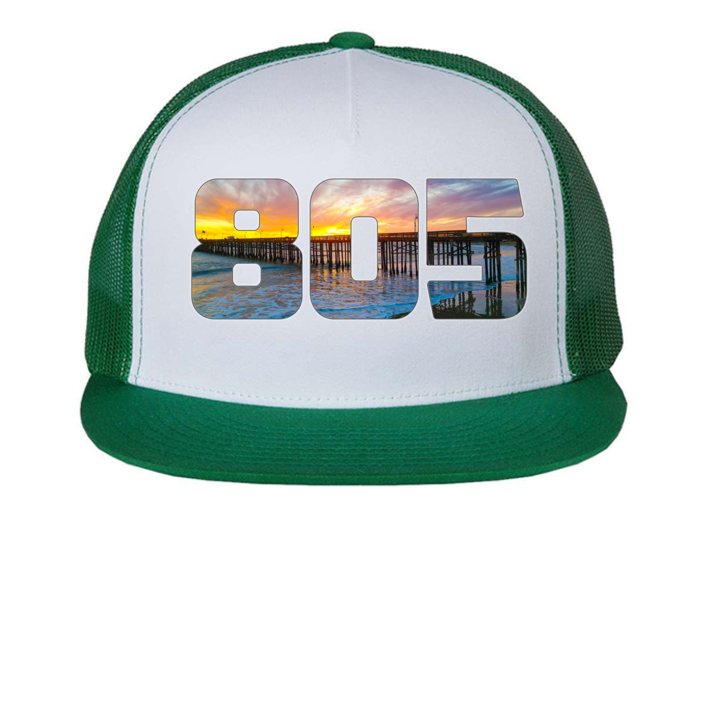 Kelly/ White/ Kelly - FRONT