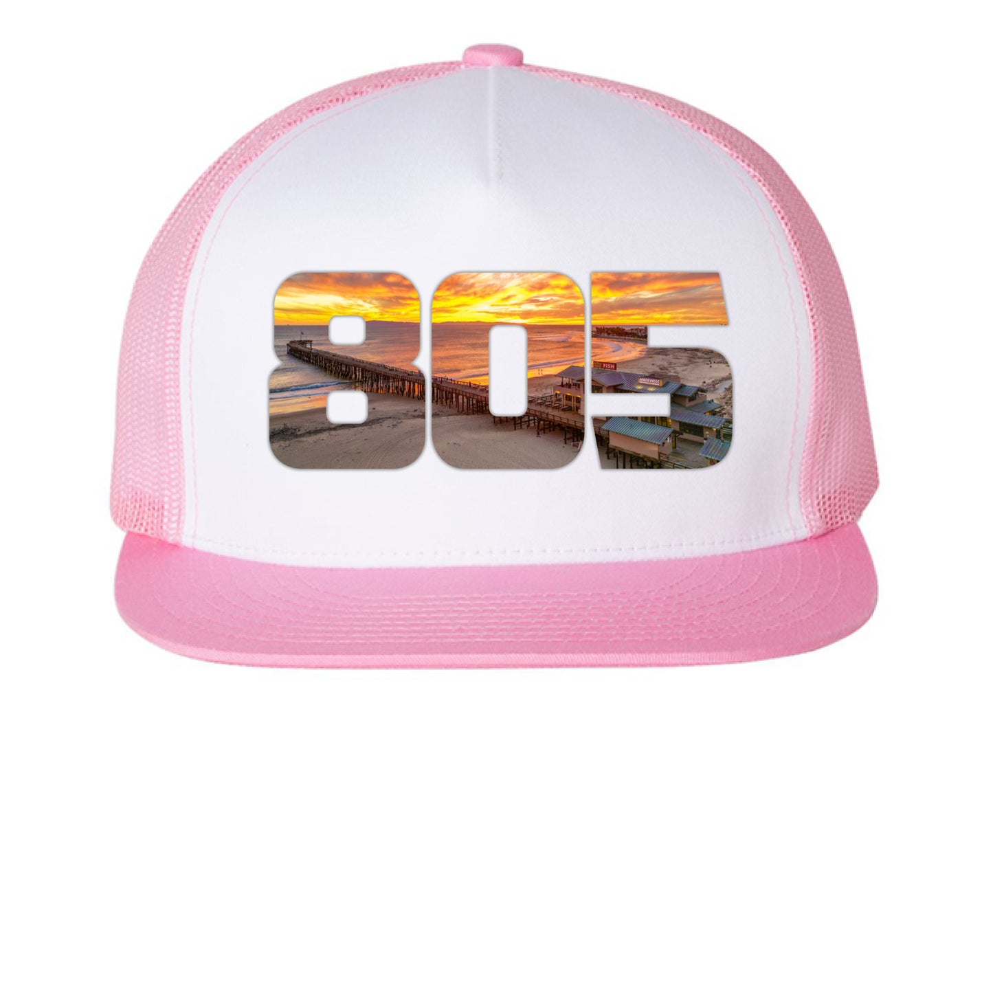 Pink/ White/ Pink - FRONT