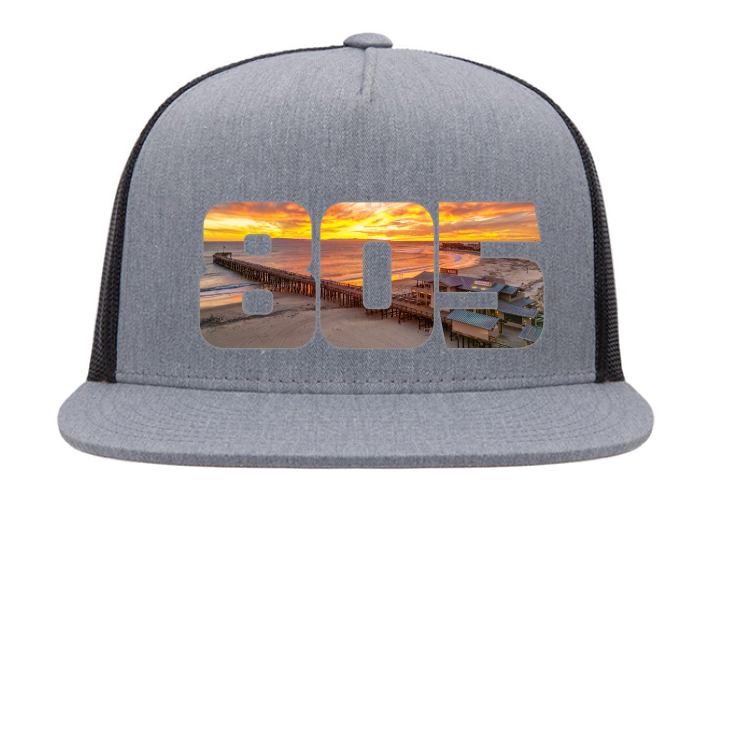 Heather/ Black - FRONT