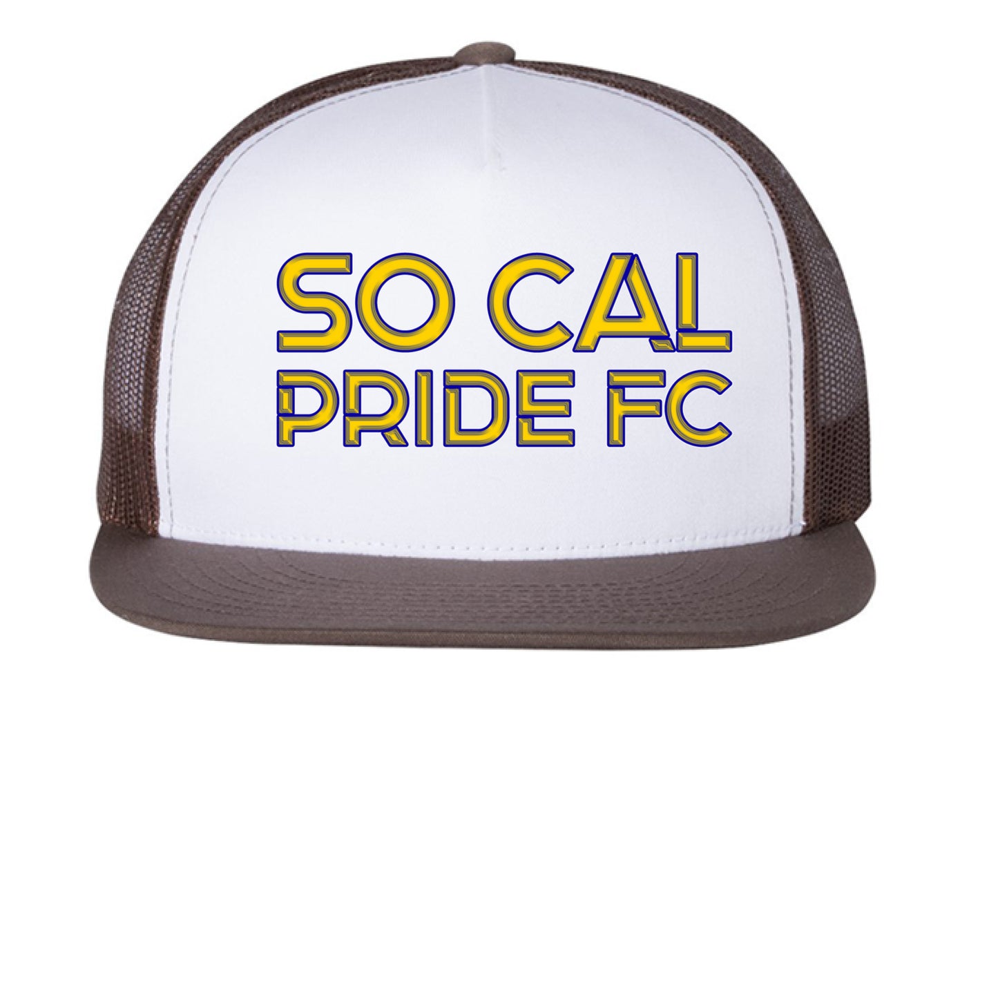 Brown/ White/ Brown - FRONT