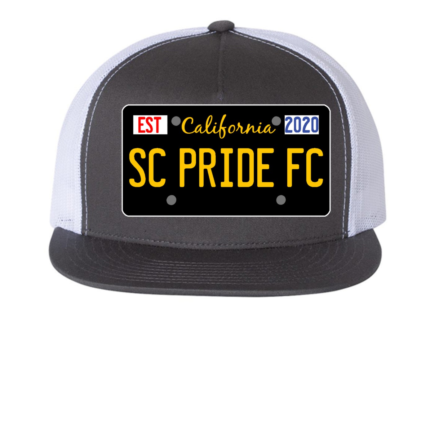 Charcoal/ White - FRONT