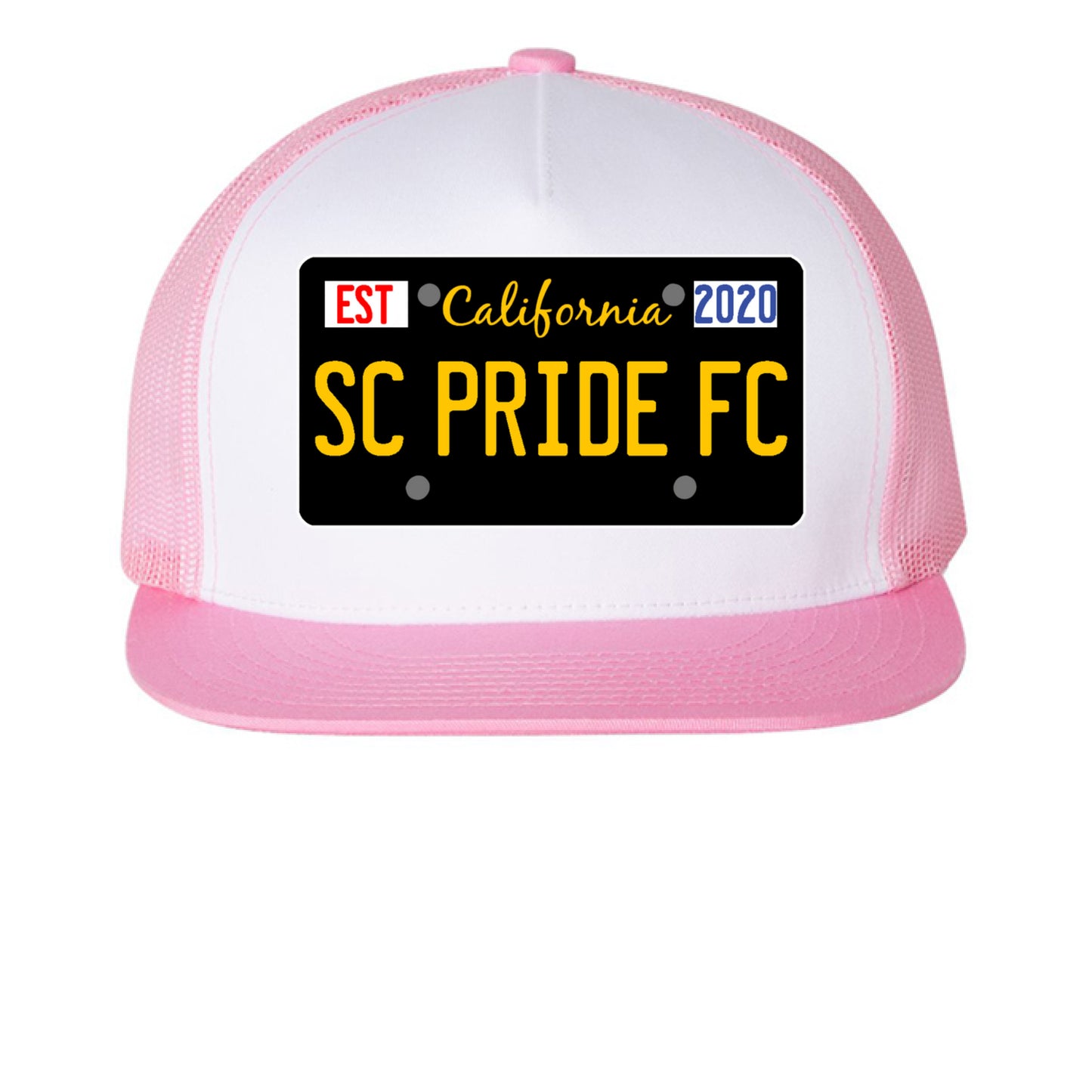 Pink/ White/ Pink - FRONT