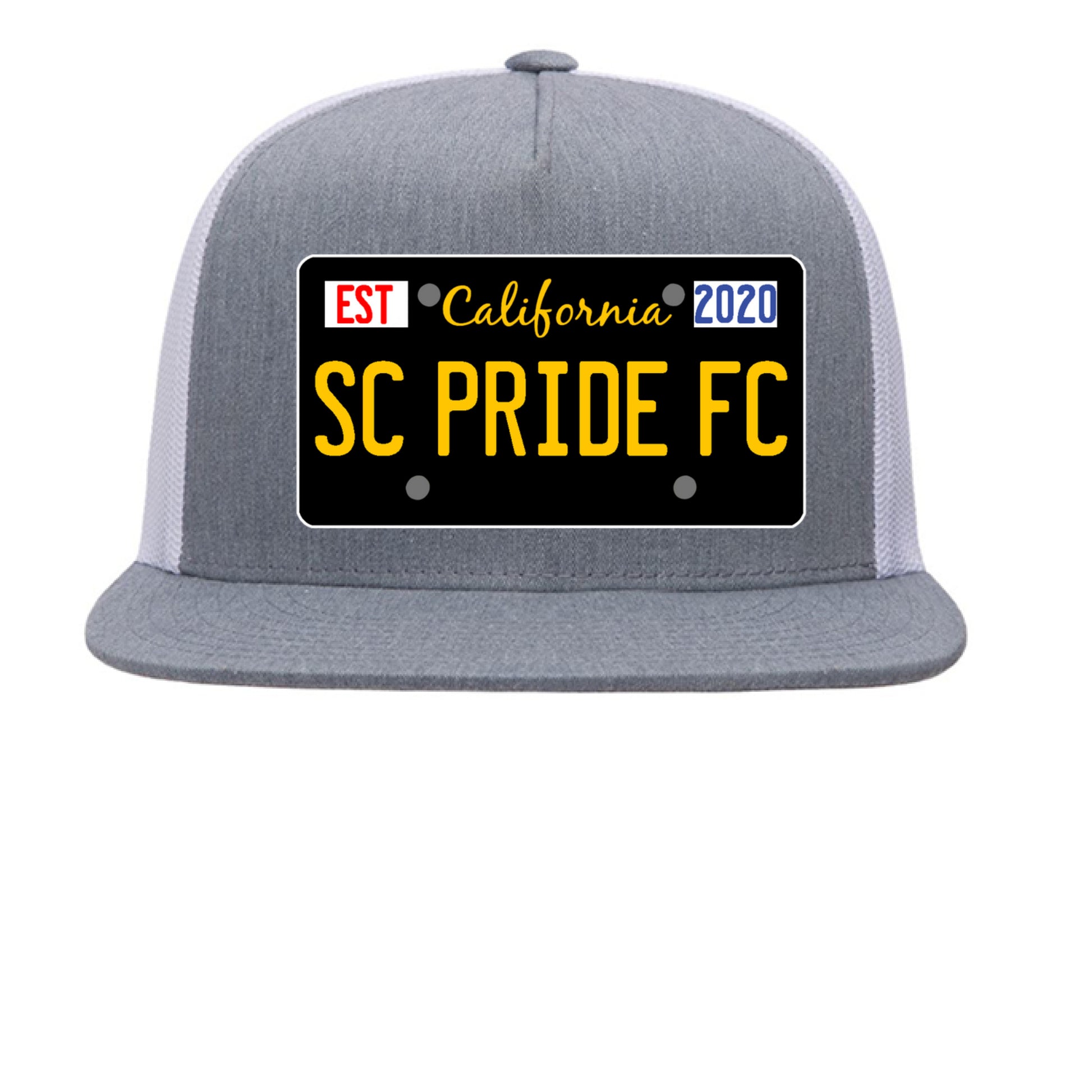 Heather/ White - FRONT