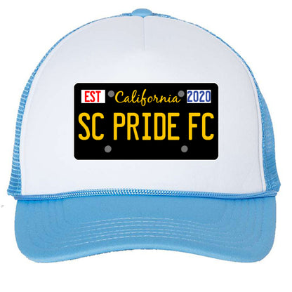 White/ Baby Blue - FRONT