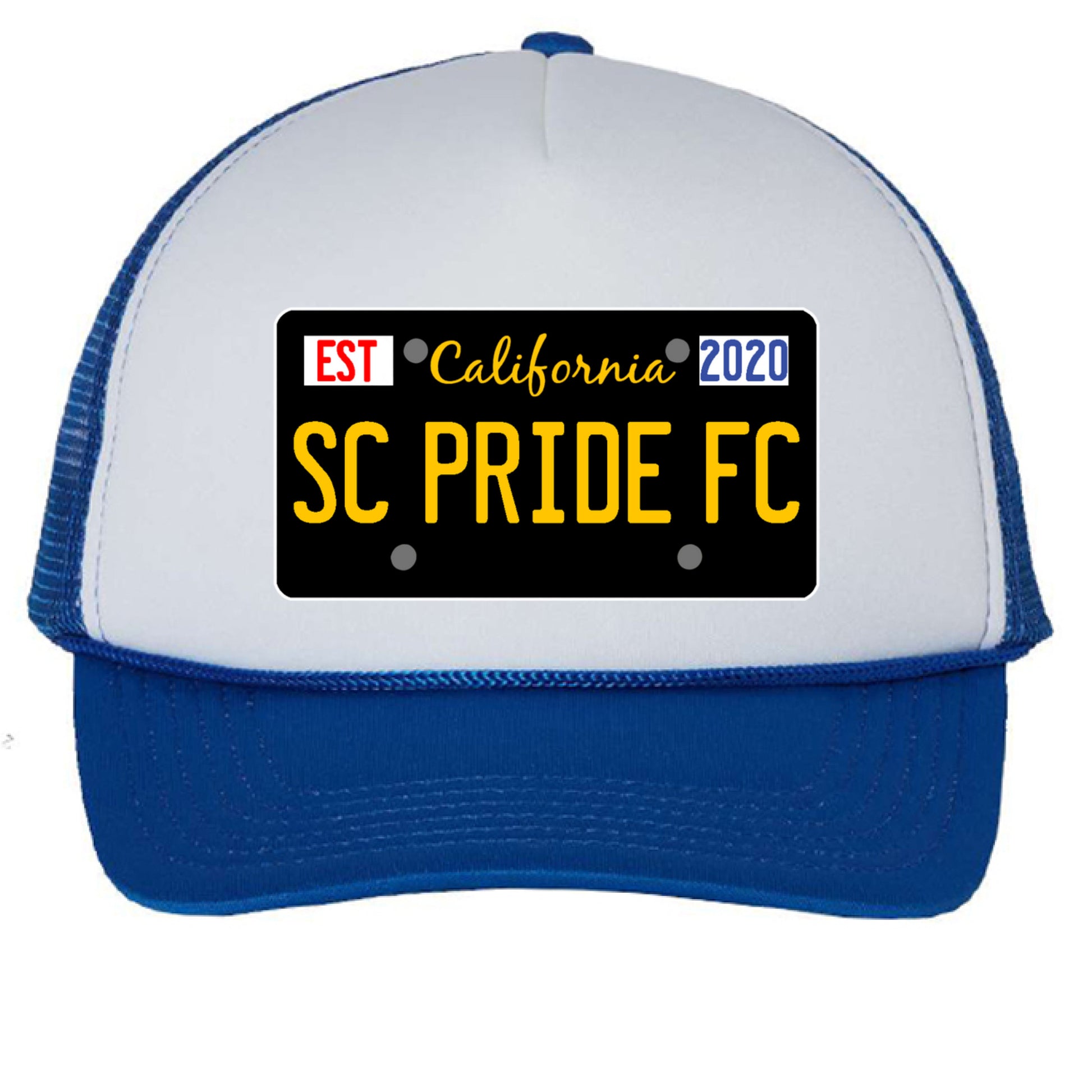 White/ Royal - FRONT