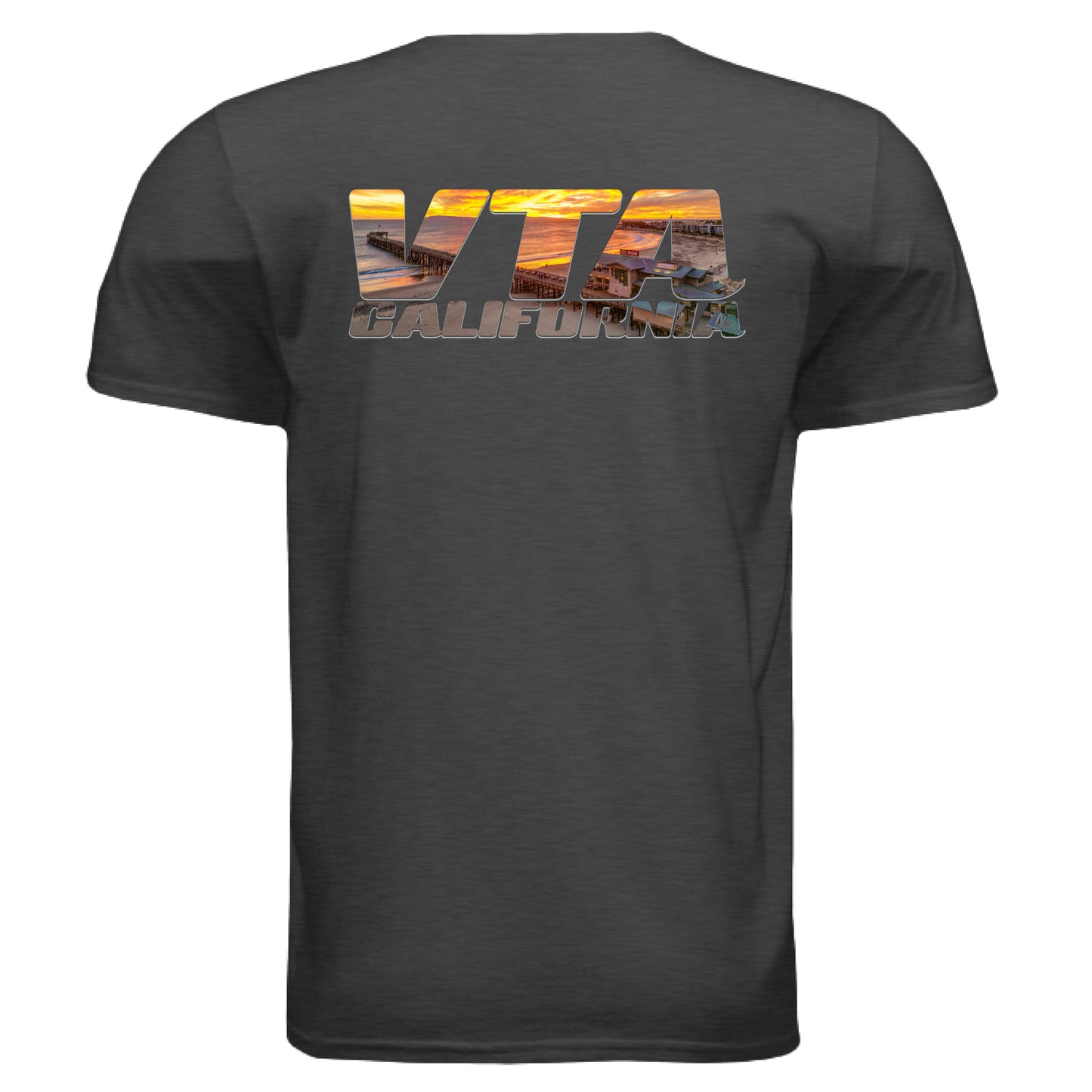 Heather Dark Grey - BACK