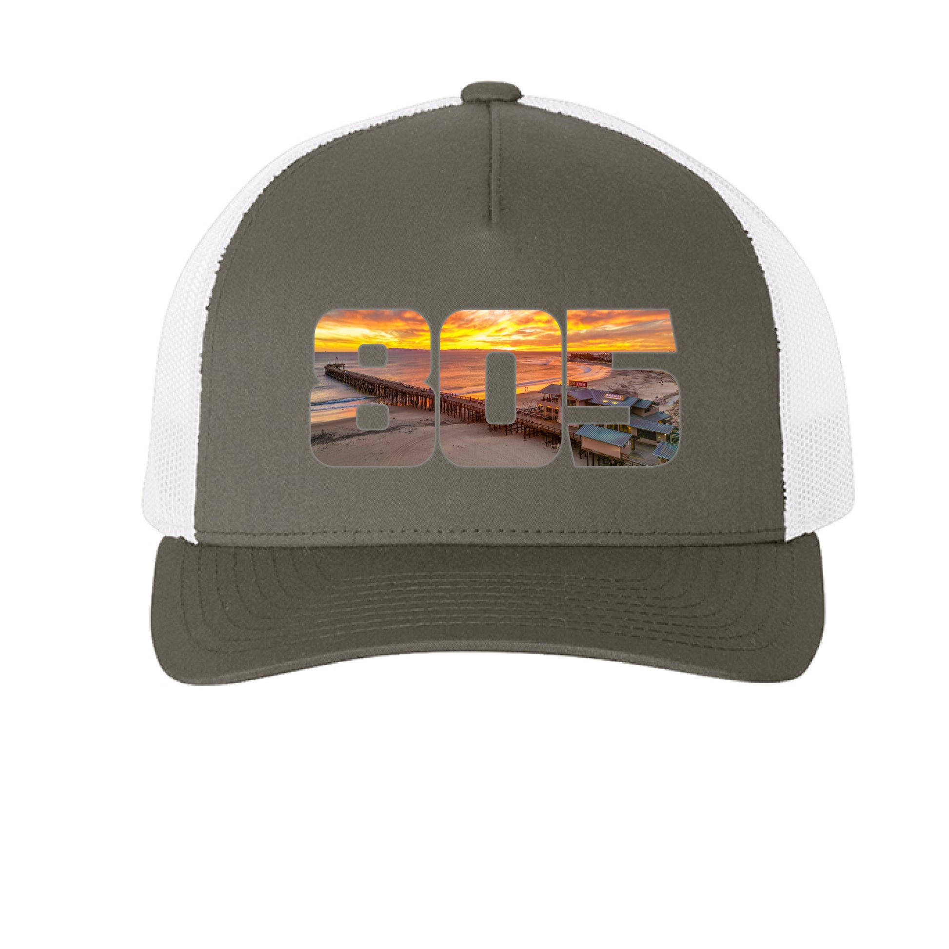 Charcoal/ White - FRONT