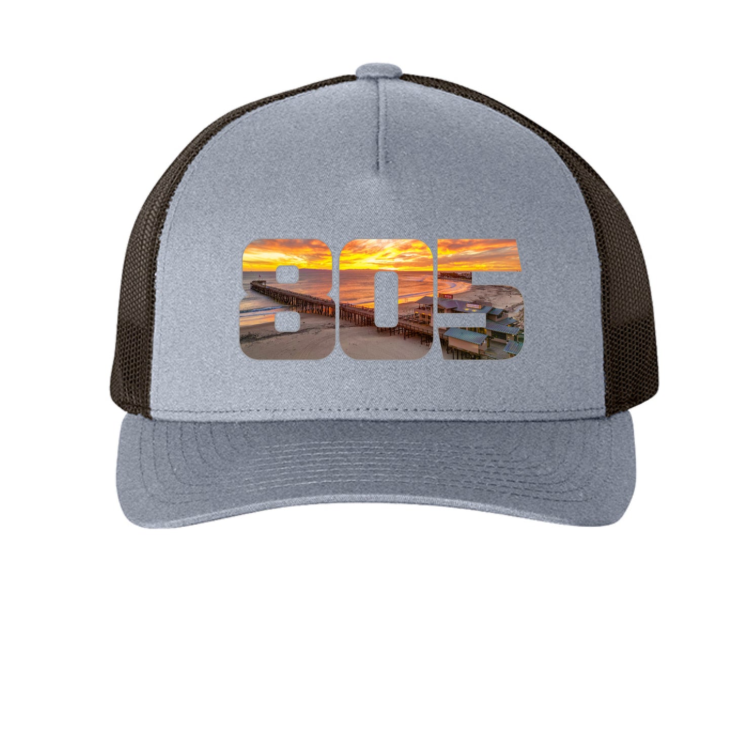 Heather/ Black - FRONT