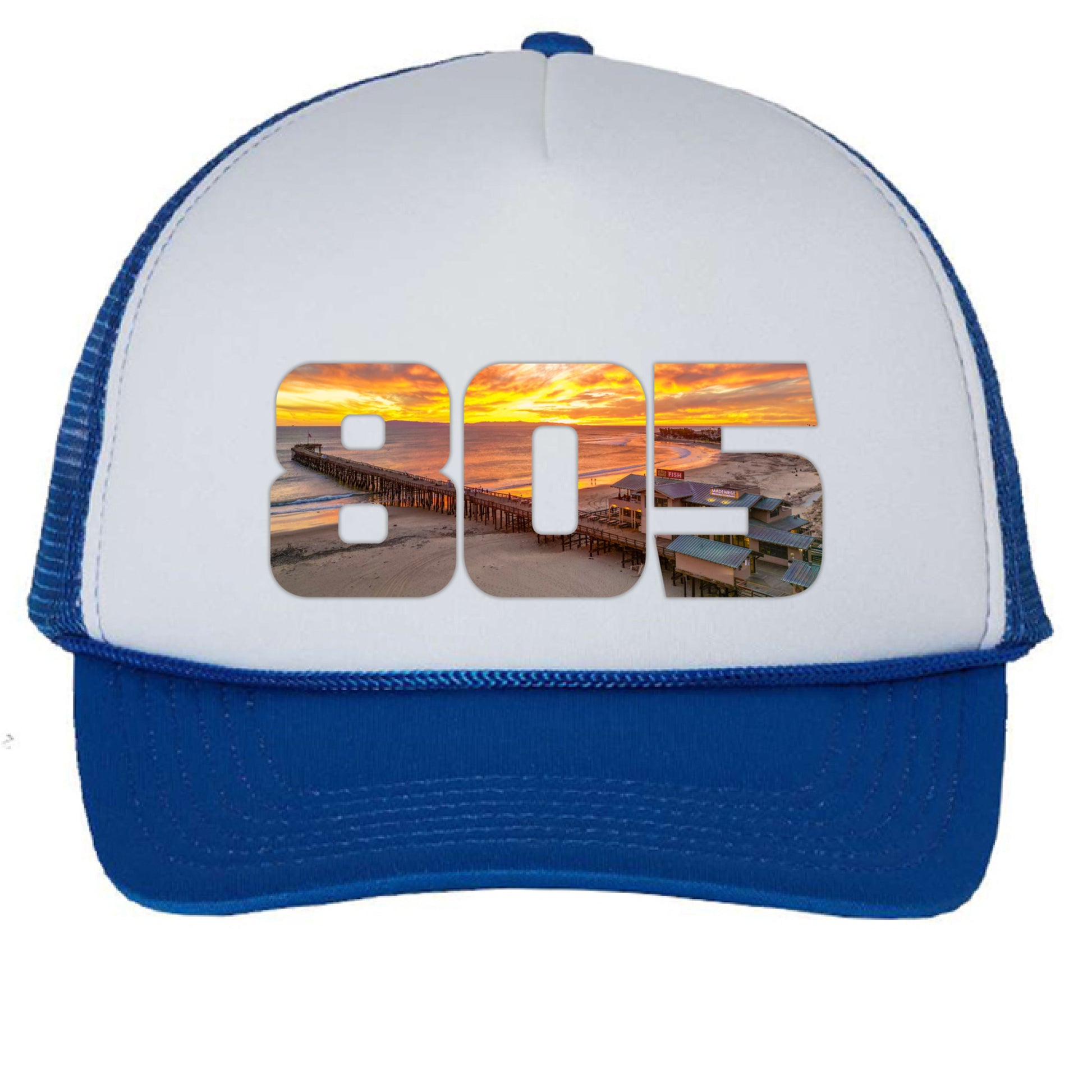 White/ Royal - FRONT