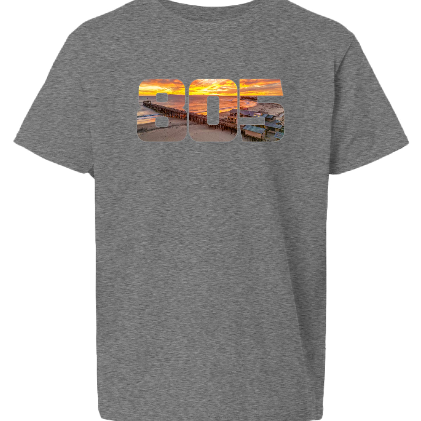 Graphite Heather - FRONT