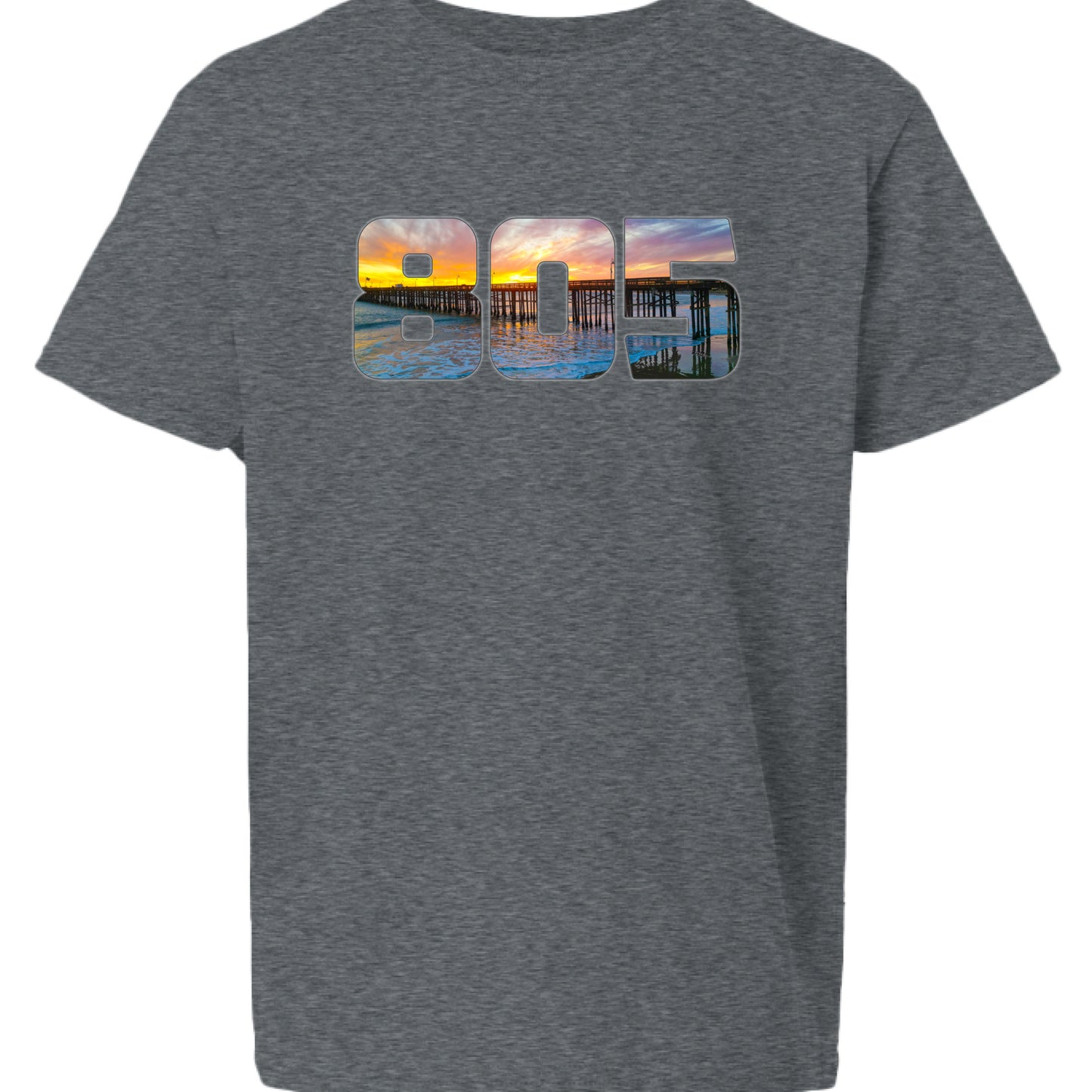 Heather Navy - FRONT