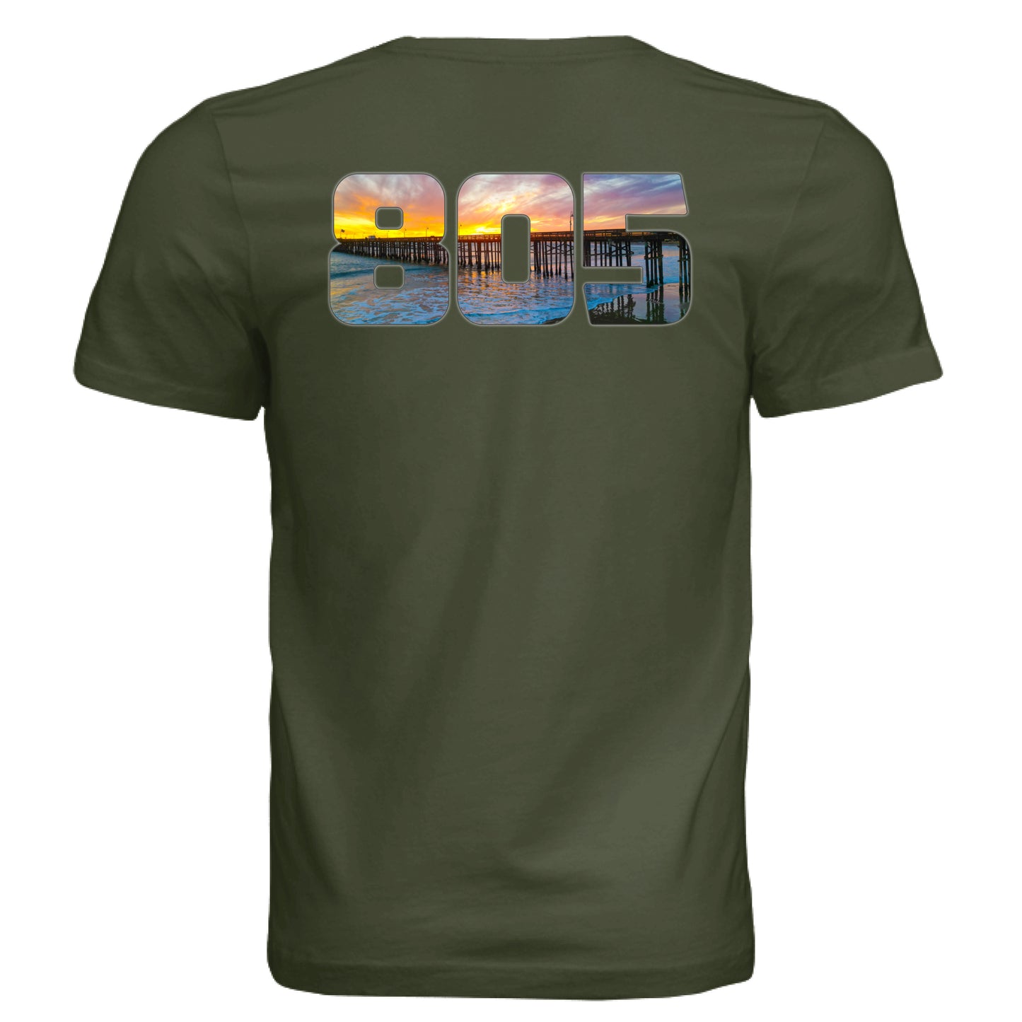 Military Green - BACK