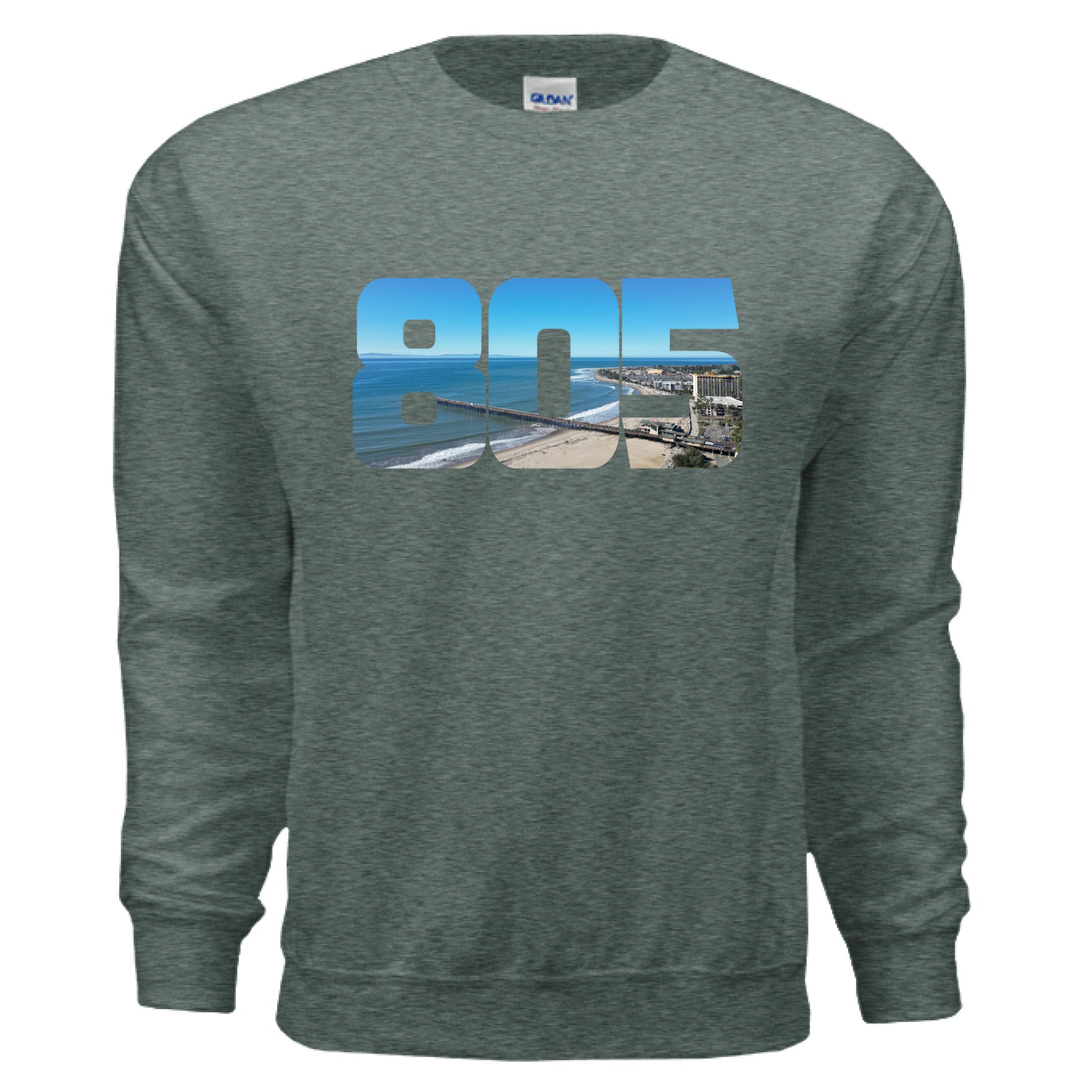 HEATHER SPORT DARK GREEN - FRONT