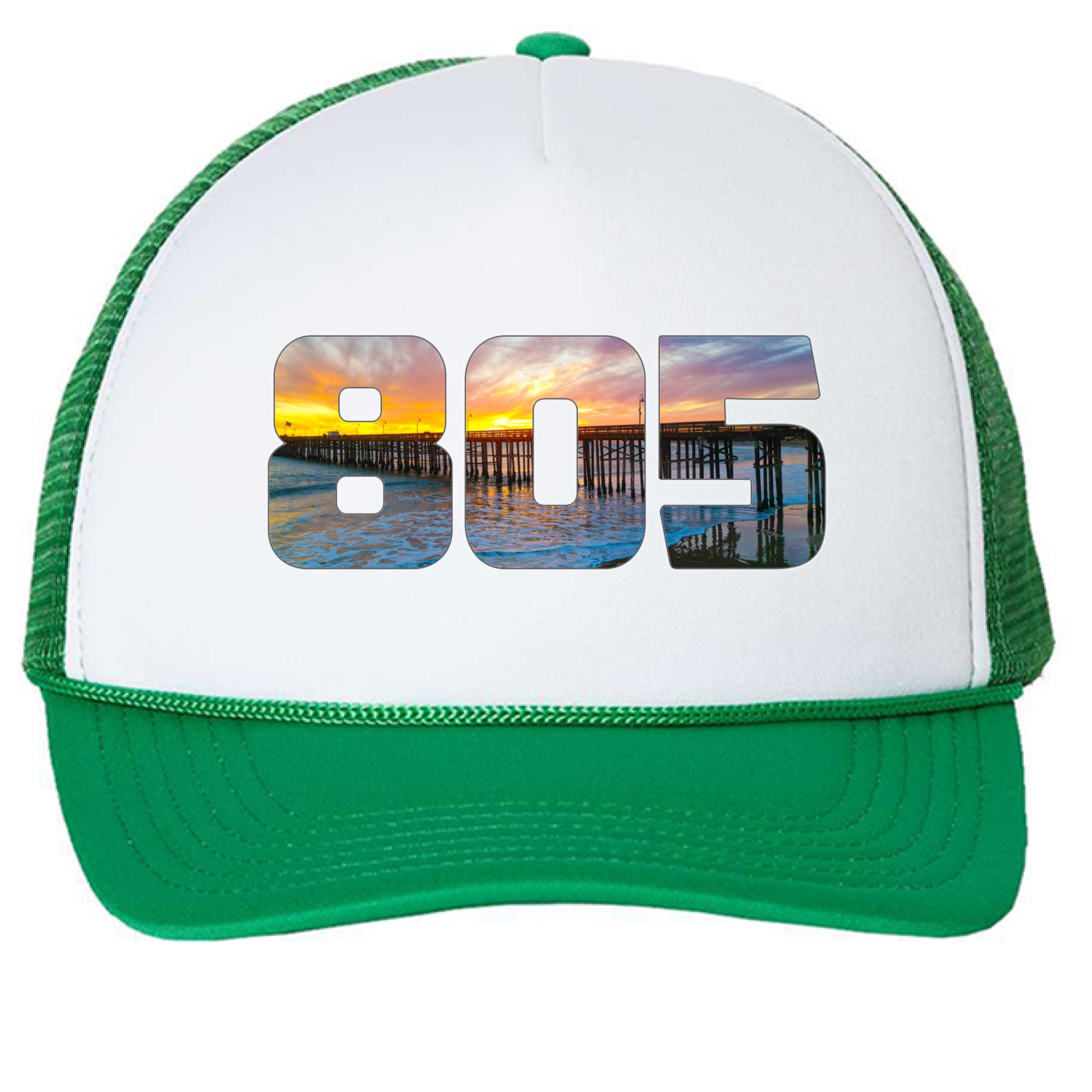 White/ Kelly - FRONT