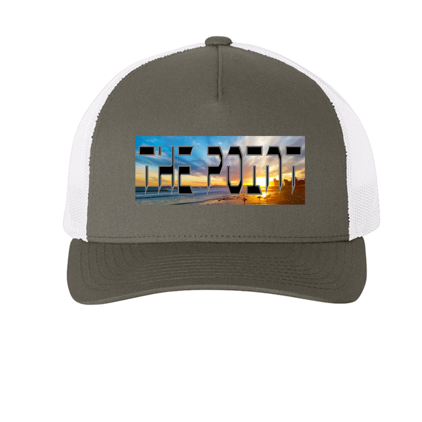 Charcoal/ White - FRONT