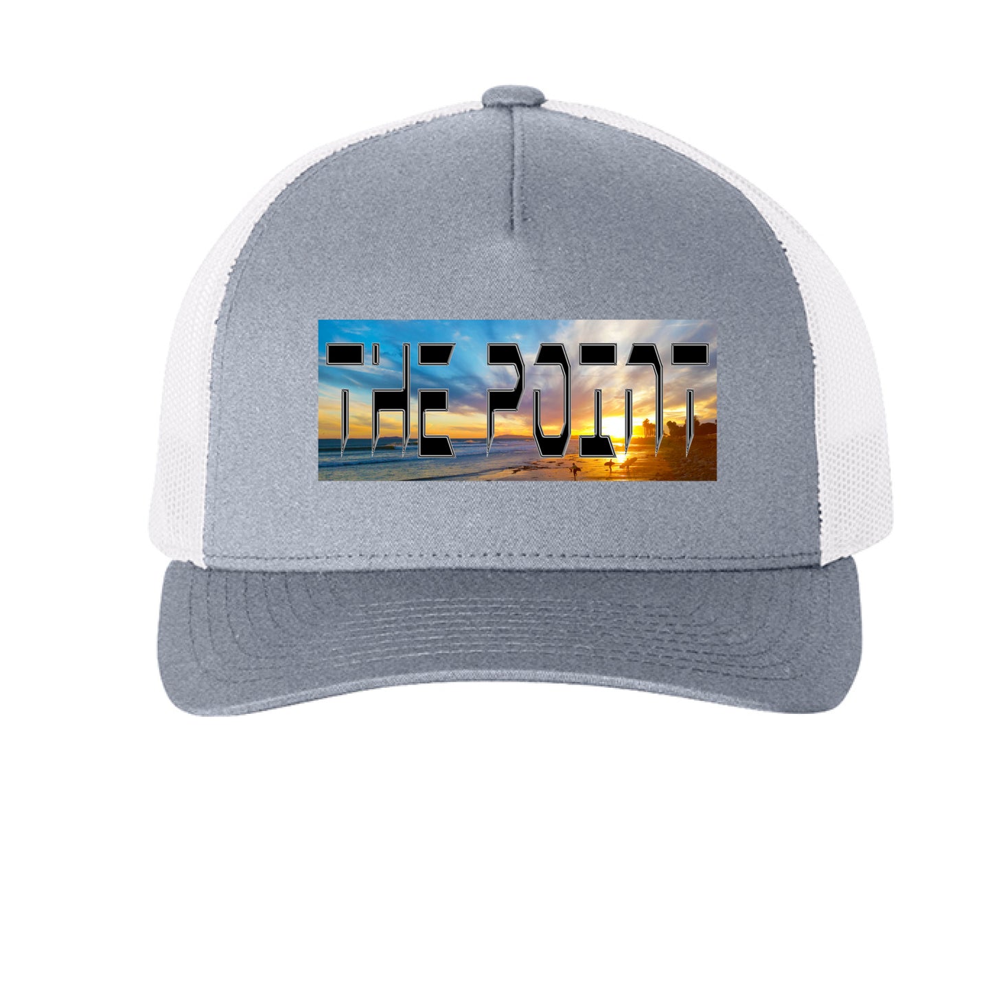 Heather/ White - FRONT