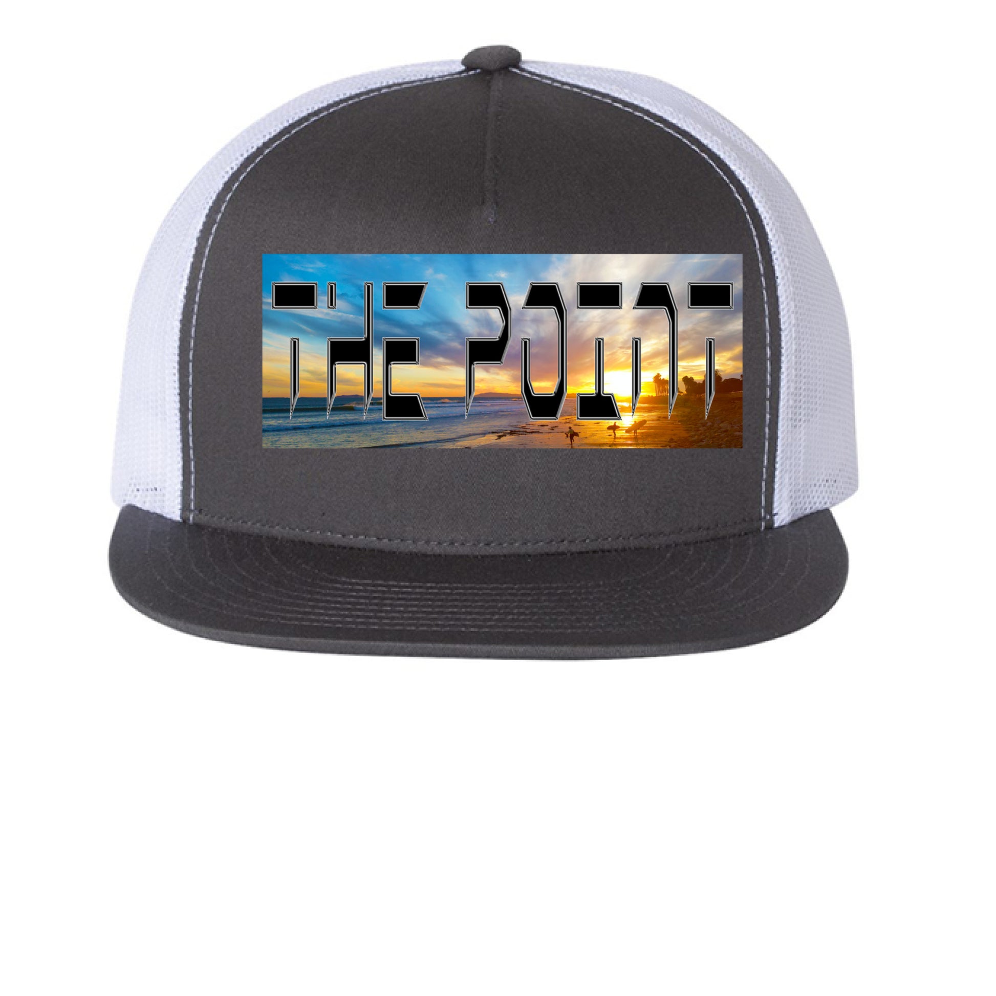 Charcoal/ White - FRONT