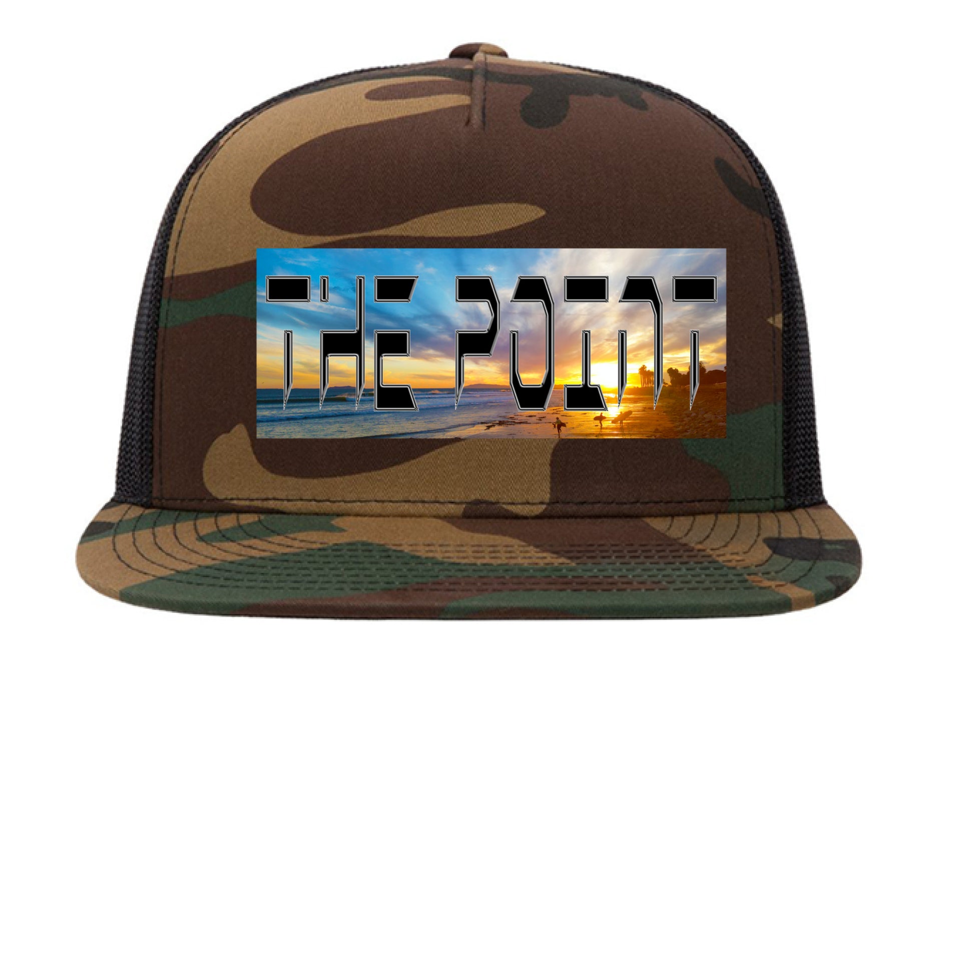 Green Camo/ Black - FRONT