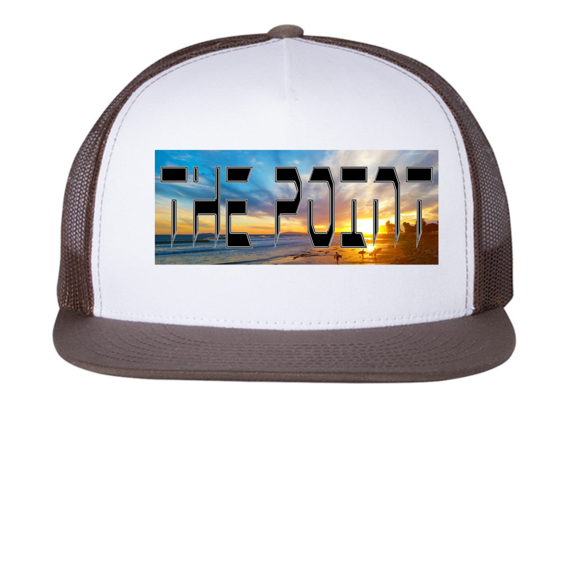 Brown/ White/ Brown - FRONT