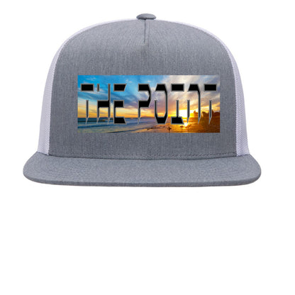 Heather/ White - FRONT