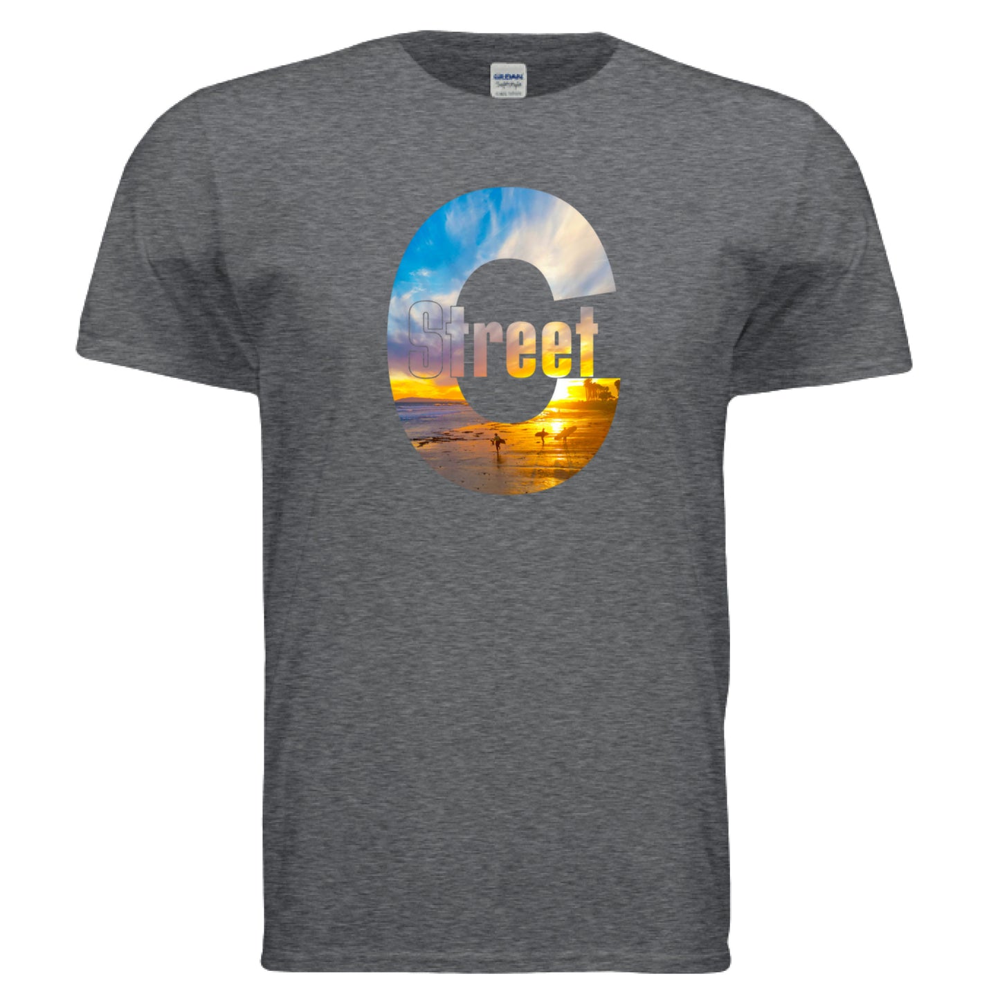 DARK HEATHER - FRONT