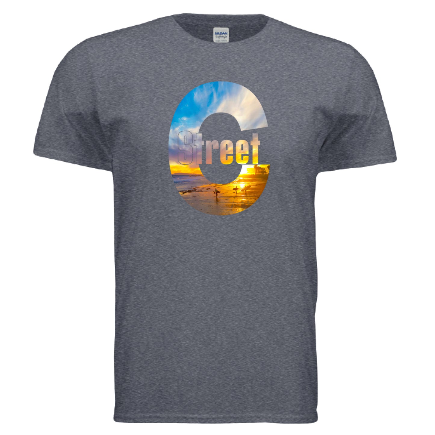 HEATHER NAVY - FRONT