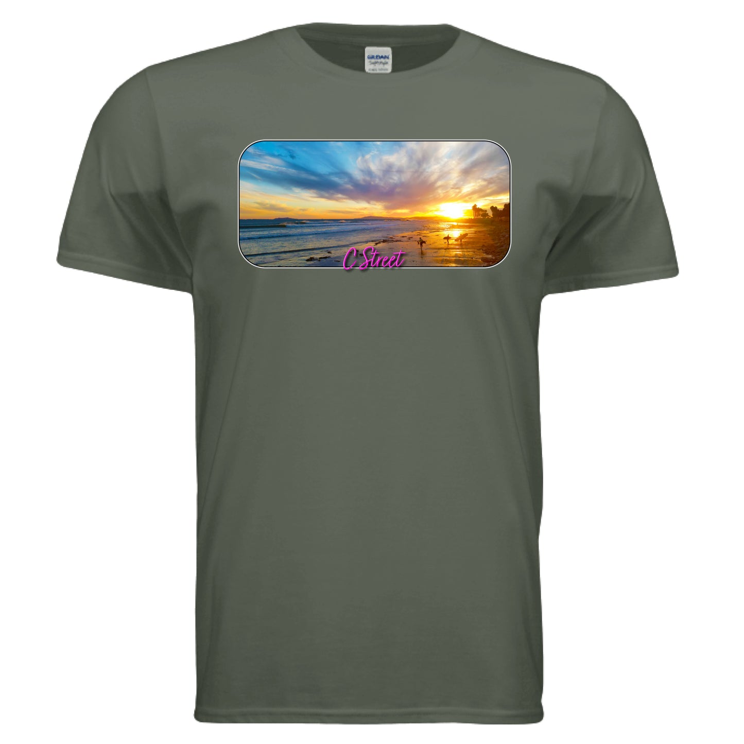 MILITARY GREEN - FRONT