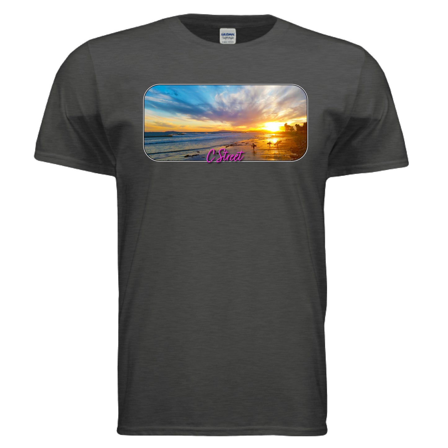 Heather Dark Grey - FRONT